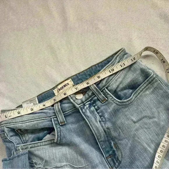 L’agence Straight Leg Distressed Jean - Picture 8 of 8